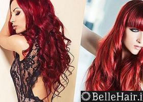 Бордовый цвет волос: оттенки, подбор, рекомендации по окрашиванию и уходу