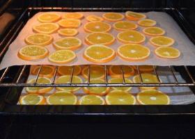 Апельсиновый декор своими руками, много идей Как сушить фрукты для декора
